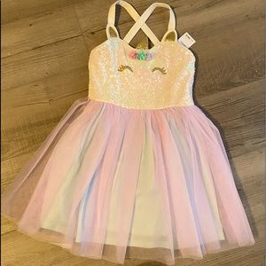 Pink & Violet Unicorn Dress